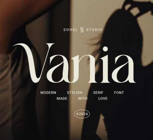 Vania Modern Stylish Serif