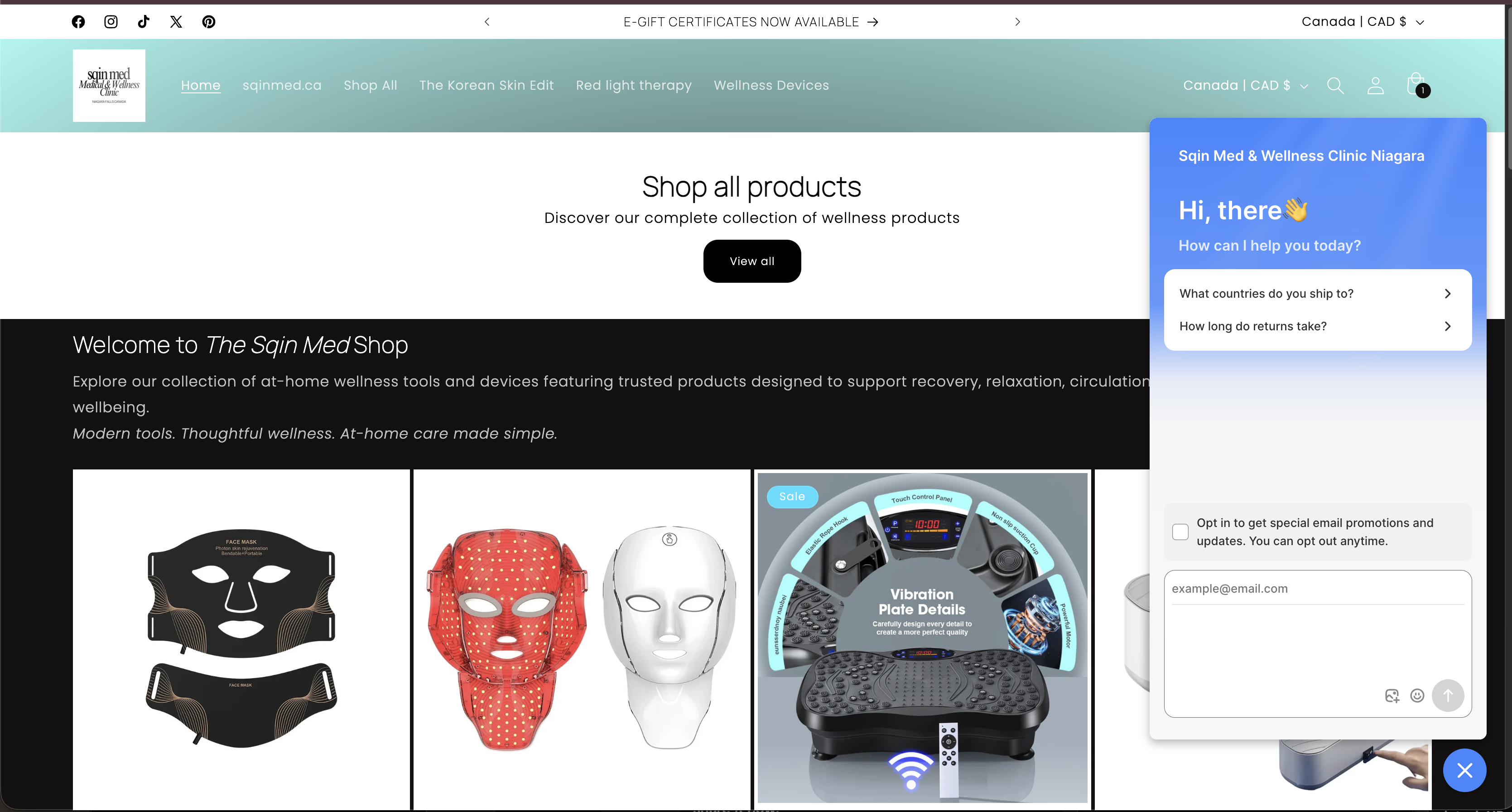 Clinical Device Retail Interface Design